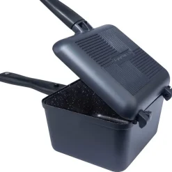 Set De Cuisson Ridge Monkey Connect Deep Pan & Griddle Granite Edition