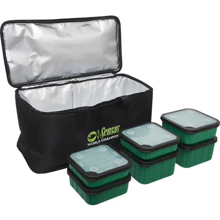 Set Sac À Appâts Sensas Power Match Special Esches