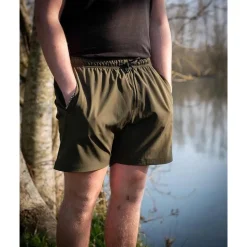 Short De Bain Homme Fox Collection Green Lw Swim Shorts - Kaki