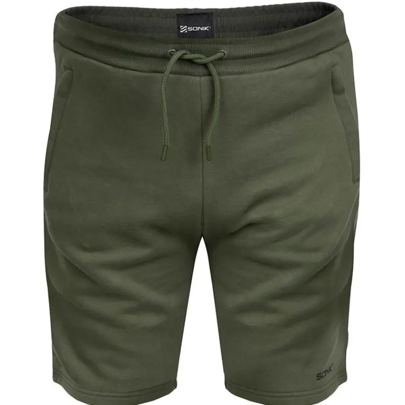 Sonik Short Homme Fleece Shorts - Vert