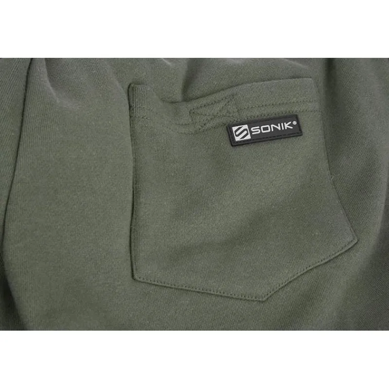Sonik Short Homme Fleece Shorts - Vert