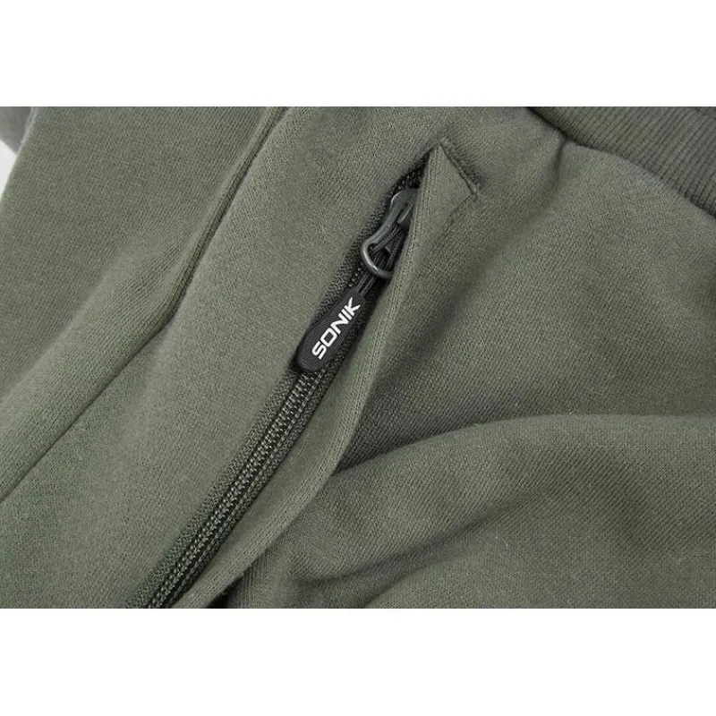Sonik Short Homme Fleece Shorts - Vert