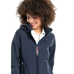 Softshell Femme Bermudes Sillages Contrecollee Polaire - Navy