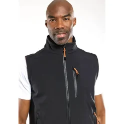 Softshell Sans Manche Homme Bermudes Seasalt - Noir