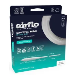 Soie Mouche Airflo Superflo Max Ridge 2.0 Flats Universal Clear Fly Line