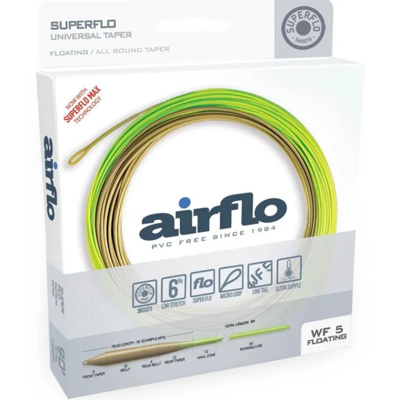 Airflo Soie Mouche Superflo Max Universal Taper