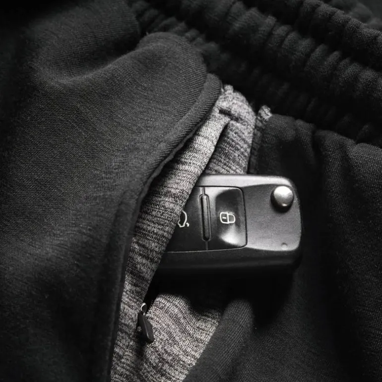 Sous Vêtement Homme Geoff Anderson Wizwool 335 Bas - Noir