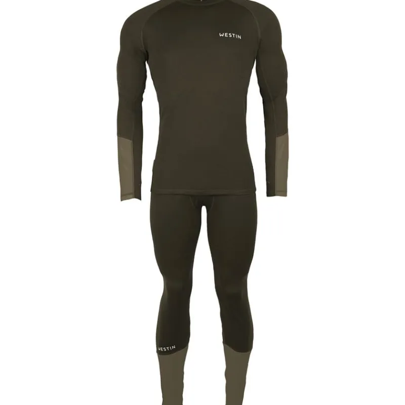 Westin Sous-Vêtement Homme Thermal Tech Baselayer Set - Vert