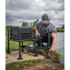 Fox Matrix Station F25 Pro Seatbox - Black Edition