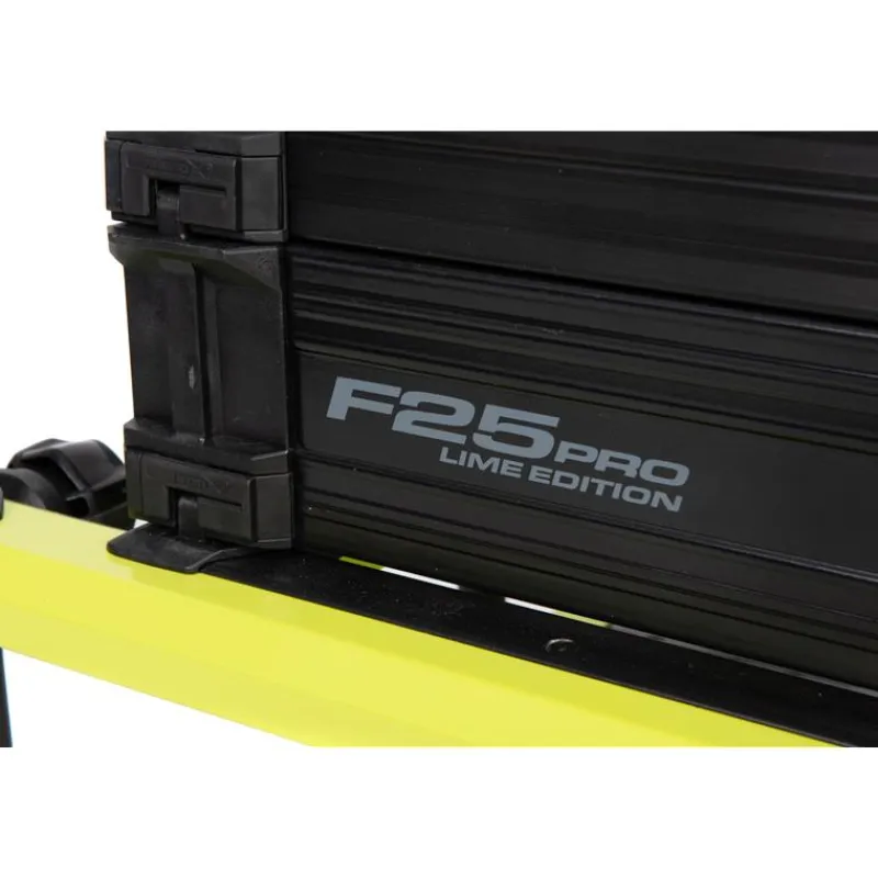 Fox Matrix Station F25 Pro Swivel Seatbox - Lime Edition