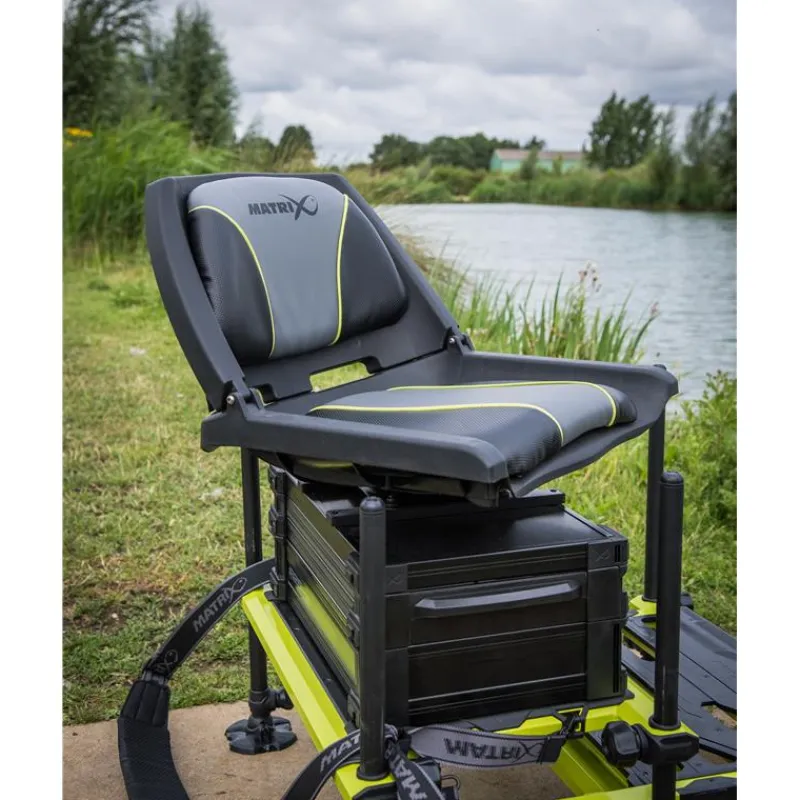 Fox Matrix Station F25 Pro Swivel Seatbox - Lime Edition