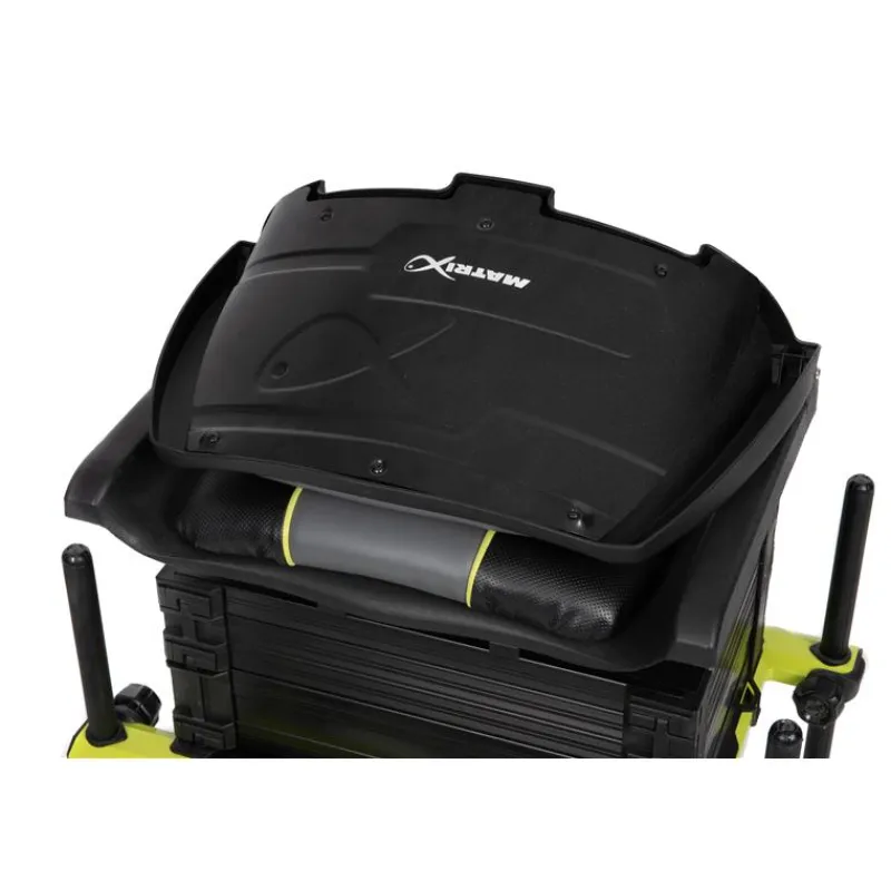Fox Matrix Station F25 Pro Swivel Seatbox - Lime Edition