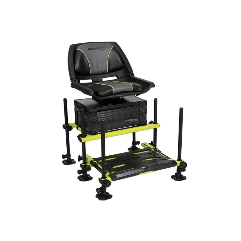 Fox Matrix Station F25 Pro Swivel Seatbox - Lime Edition