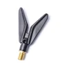 Support De Canne Leeda Flat V Rest Brass Thread