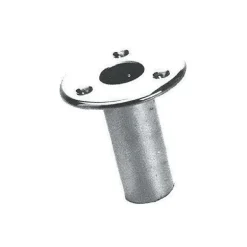 Support De Hampe Plastimo Laiton Chrome A Encastrer