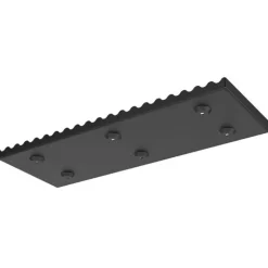 Support De Montage Crosseven En Acier Peint + Vis À Bois En Acier Inoxydable A2 + 2 Sangles