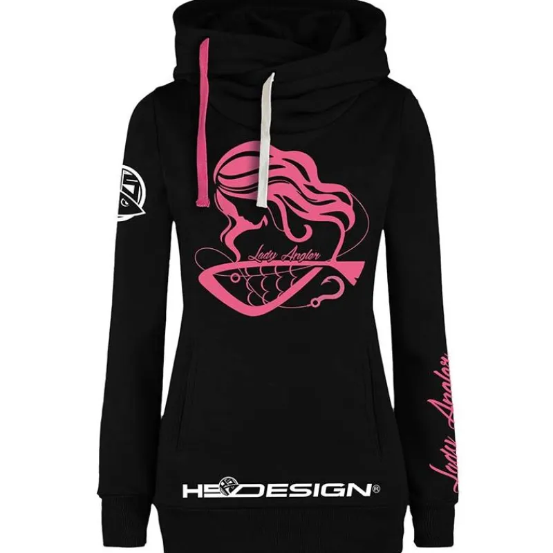 Hot Spot Design Sweat Femme Angler - Noir