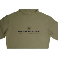 Black Cat Sweat Homme Hoodie - Kaki