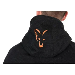 Fox Sweat Homme Collection Lw Hoody Black & Orange - Noir