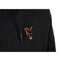 Fox Sweat Homme Collection Lw Hoody Black & Orange - Noir