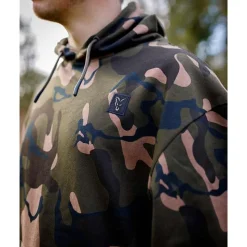 Fox Sweat Homme Lw Khaki/Camo Split Zip Hoody - Camo