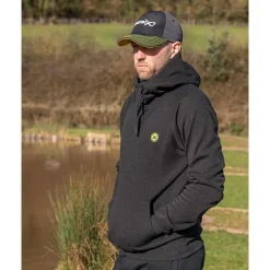 Fox Matrix Sweat Homme Black Marl Hoody - Noir