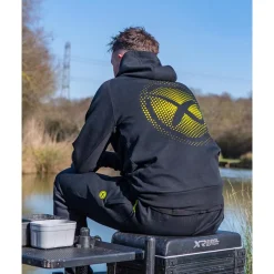 Fox Matrix Sweat Homme Large Fade Logo Hoody - Noir