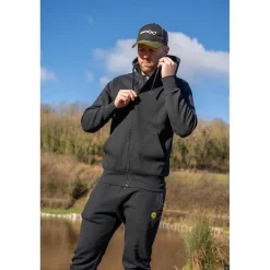 Fox Matrix Sweat Homme Stealth Zipped Hoody - Noir