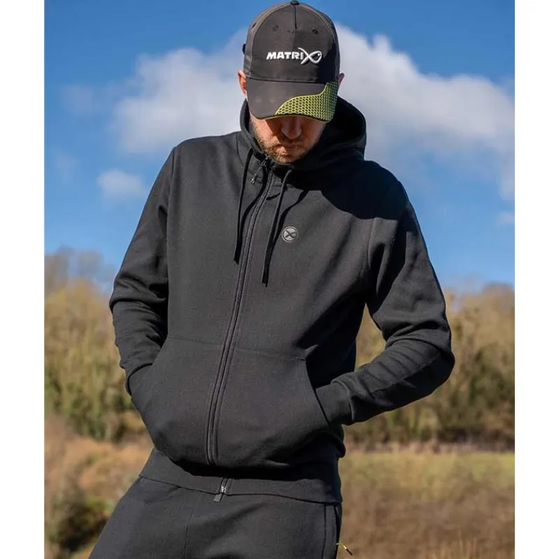 Fox Matrix Sweat Homme Stealth Zipped Hoody - Noir
