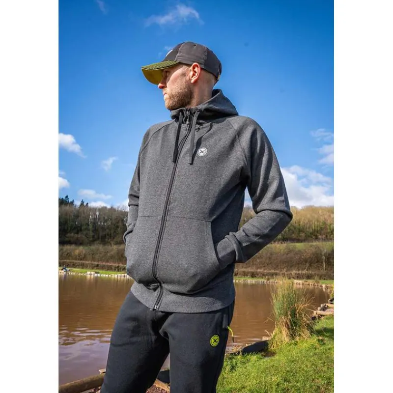 Fox Matrix Sweat Homme Zipped Hoody - Noir