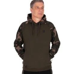 Fox Sweat Homme Pullover Premium 310 Hoodie - Kaki/Camo