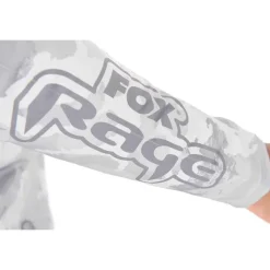 Fox Rage Sweat Homme Uv Hooded Light Camo Top - Gris