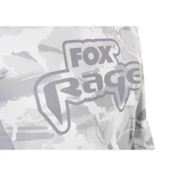 Fox Rage Sweat Homme Uv Hooded Light Camo Top - Gris