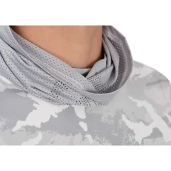 Fox Rage Sweat Homme Uv Hooded Light Camo Top - Gris
