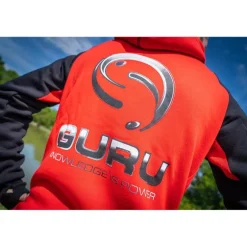 Sweat Homme Guru Hoodie - Rouge/Noir