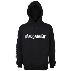 Sweat Homme Headbanger Hoodie - Noir