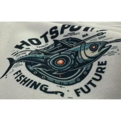 Hot Spot Design Sweat Homme Future Tuna - Blanc