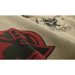 Sweat Homme Hot Spot Design Hoodie Hardheaded - Beige