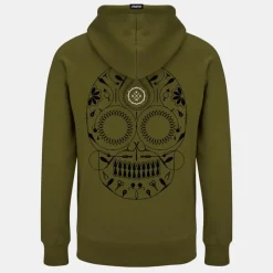 Kumu Sweat Homme Hoody Death Rig - Kaki