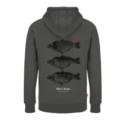 Kumu Sweat Homme 3 Kings Grey Hoodie - Gris