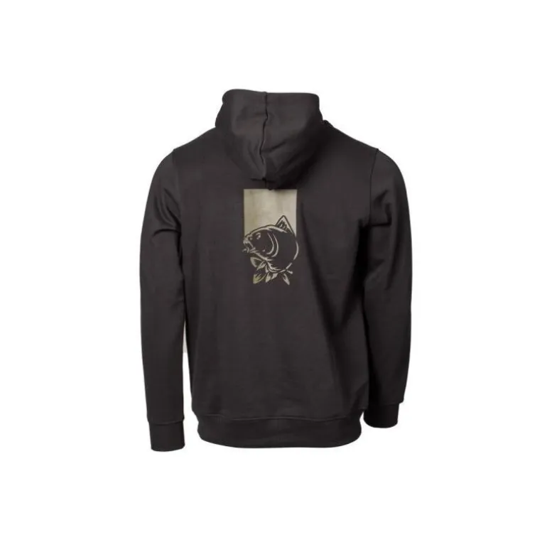 Sweat Homme Nash Make It Happen Hoody Fish Logo - Noir