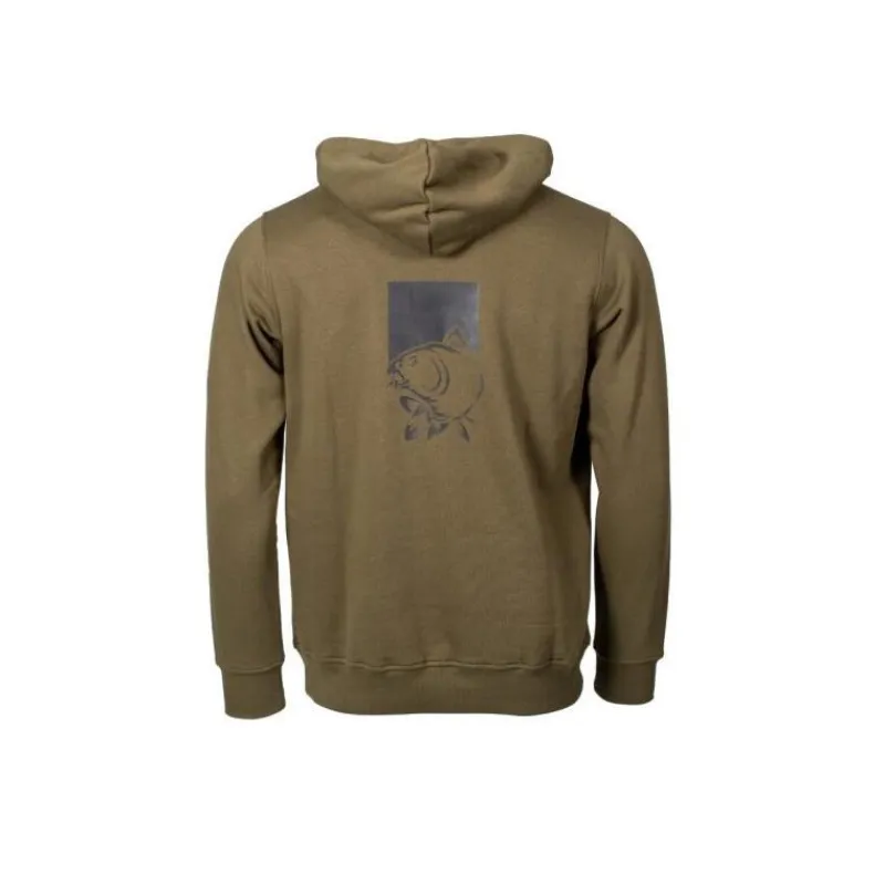 Nash Sweat Homme Make It Happen Hoody Fish Logo - Vert