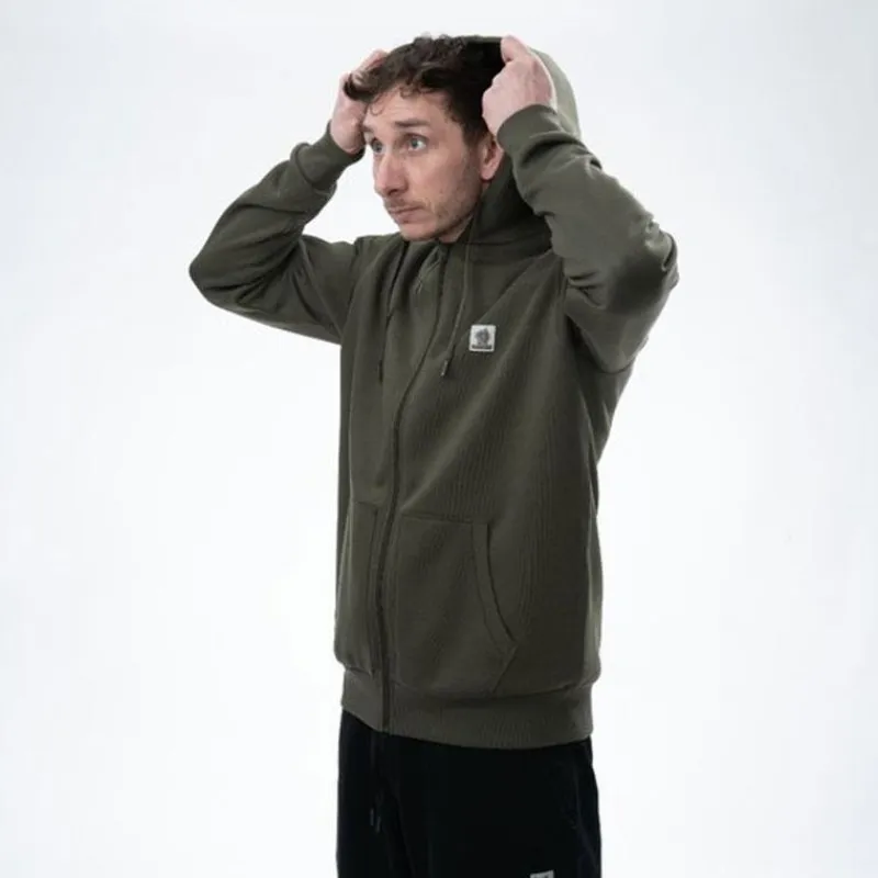 Nash Sweat Homme Make It Happen Badge Zipped - Vert