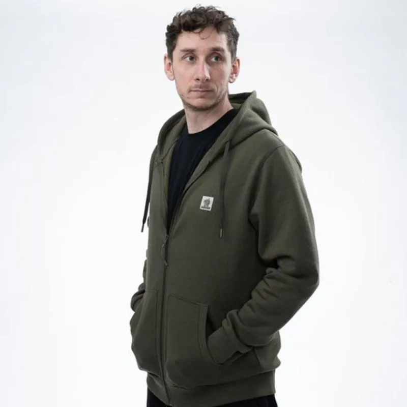 Nash Sweat Homme Make It Happen Badge Zipped - Vert