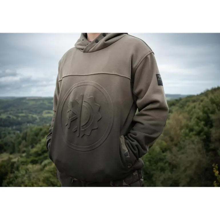 Sweat Homme Nash Zero Tolerance Wind Chill Hoody Two Tone Element - Camo