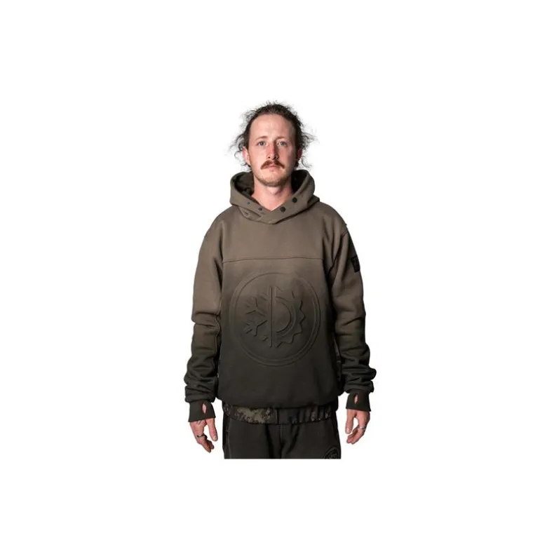 Sweat Homme Nash Zero Tolerance Wind Chill Hoody Two Tone Element - Camo