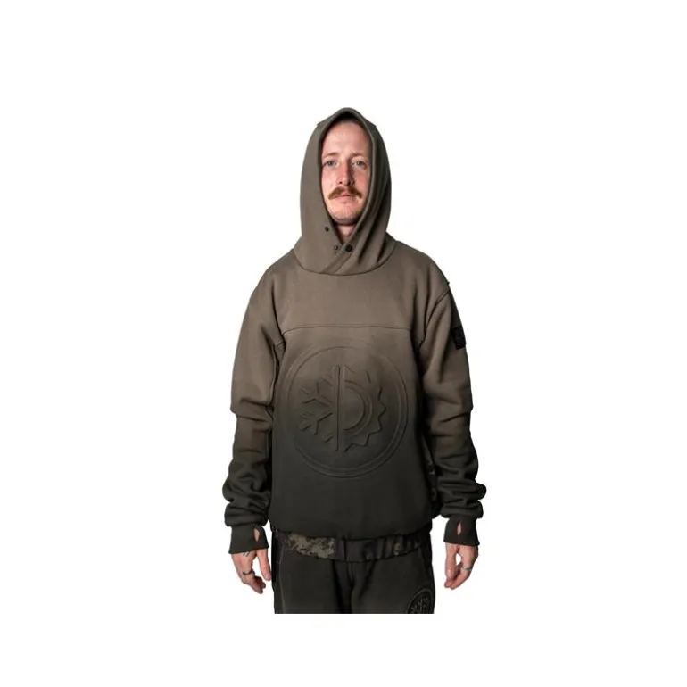 Sweat Homme Nash Zero Tolerance Wind Chill Hoody Two Tone Element - Camo