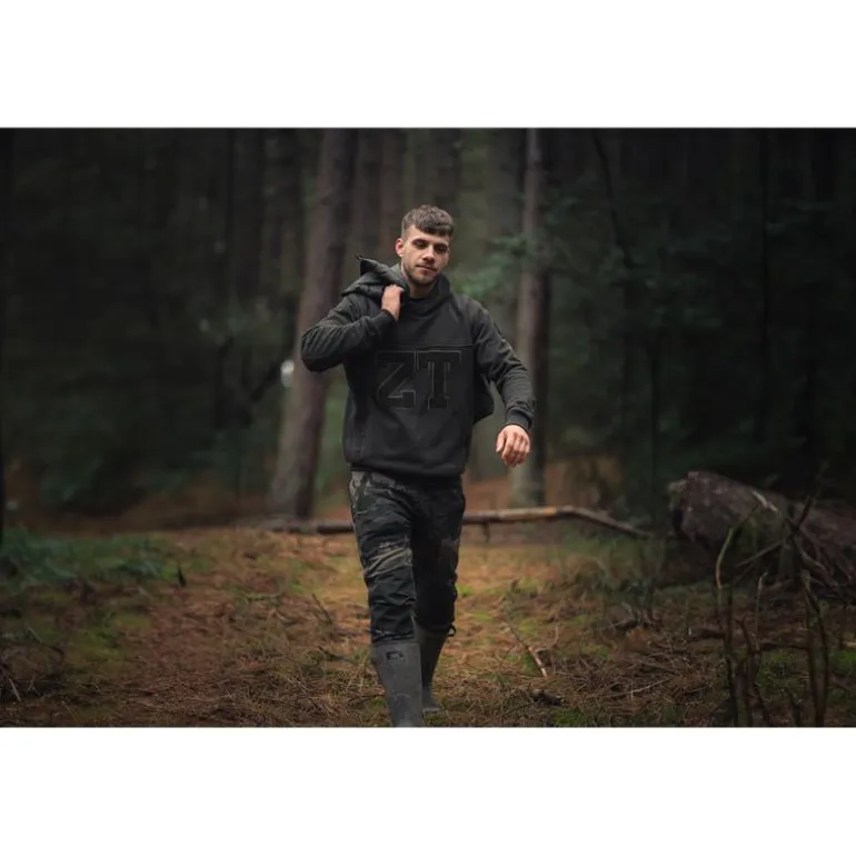 Sweat Homme Nash Zero Tolerance Wind Chill Hoody Varsity - Kaki