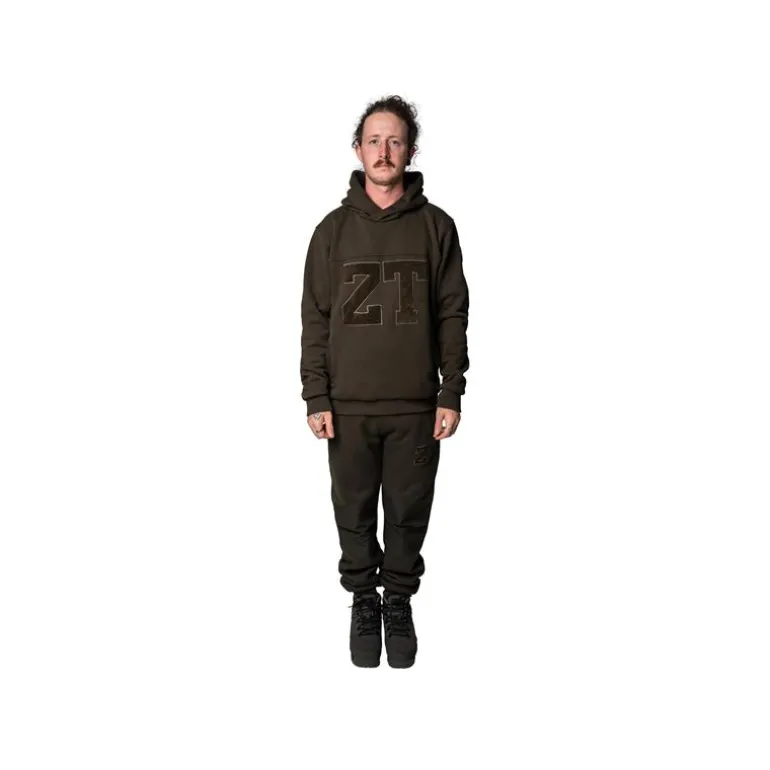 Sweat Homme Nash Zero Tolerance Wind Chill Hoody Varsity - Kaki