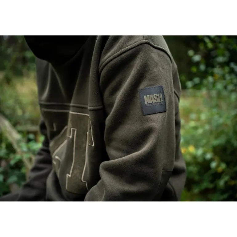 Sweat Homme Nash Zero Tolerance Wind Chill Hoody Varsity - Kaki